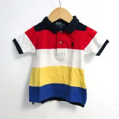 ポロバイラルフローレン ポロシャツ 半袖 コットン トップス キッズ 女の子用 12Mサイズ マルチカラー Polo by Ralph Lauren 【中古】のサムネイル