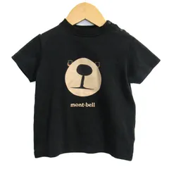 モンベル 半袖Ｔシャツ アウトドア #1114266 ブランド トップス 黒 ベビー 男の子用 90サイズ ブラック mont-bell 【中古】