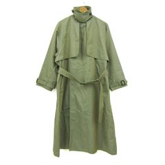 アーセンス トレンチコート ロングトレンチ ブランド アウター レディース 38サイズ カーキ Aresense 【中古】