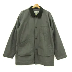 エルエルビーン カバーオール ジャケット ブルゾン アウトドア ブランド アウター メンズ Lサイズ カーキ L.L.Bean 【中古】