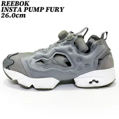 【タイムセール】【クーポン】スニーカー シューズ リーボック インスタ ポンプ フューリー グレー 26.0cm REEBOK INSTA PUMP FURY V65751 正規品 中古 古着 ブランド 匿名配送