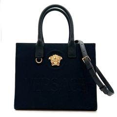 極美品】VERSACE メドゥーサ トートバッグ ブラック（kさん専用ページ