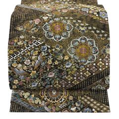 袋帯 名品 辻村ジュサブロー 落款 縞 緑 六通 正絹 【中古】 - メルカリ