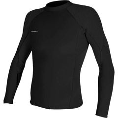 O'Neill Men's Hyperfreak 15mm Long Sleeve Wetsuit Top in Black