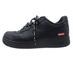 NIKE × SUPREME AIR FORCE 1 LOW CU9225-001 ナイキ × シュプリーム エアフォース1 スニーカー 29cm ブラック 黒 メンズ 【中古】