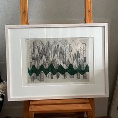 年内特価】鳥山明サイン入りカラーイラスト複製原画 所ジョージ 当時物