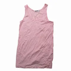 JIL SANDER ジルサンダー タンクトップ ノースリーブ トップス 700009 WF276008 ピンク サイズL メンズ 【中古】のサムネイル