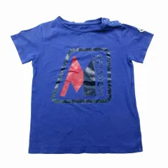 MONCLER モンクレール F19518C70020 Tシャツ ロゴプリント 半袖 ブルー サイズ3A 100cm キッズ  【中古】のサムネイル