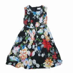 GRACE CLASS GRACE CONTINENTAL グレースクラス  25231128 リネンボタニカルワンピース ノースリーブ 38 M マルチカラー 【中古】