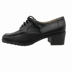 Salvatore Ferragamo サルバトーレフェラガモ Uチップ レースアップ ヒール ドレスシューズ 12802 5D 22.5cm レディース 【中古】