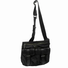 BURBERRY BLACK LABEL バーバリーブラックレーベル シャドーチェック柄 ボディバッグ ショルダーバッグ ブラック メンズ 【中古】のサムネイル