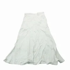 Mira Owen ミラオーウェン サテンマーメイドスカート ゴムウエスト ミモレ丈 09WN0224066 1/S ベージュ レディース 【中古】