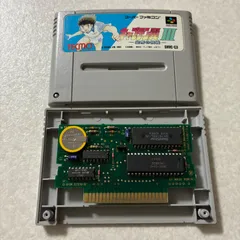 新品電池 メンテナンス済 キャプテン翼3 スーパーファミコン SFC