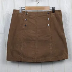 HOLLISTER  ホリスター  コーデュロイ  ミニスカート  ブラウン   Mサイズ