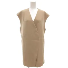 アメリヴィンテージ Ameri VINTAGE 美品 23AW エンベリッシュブローチベスト EMBELLISH BROOCH VEST ジレ F ベージュ 02320620060 /GV