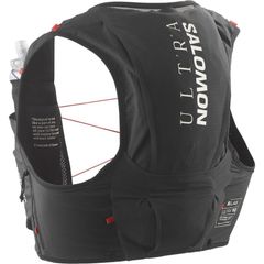 살로몬 남성 가방 배낭 배낭 조끼 Salomon SLab Ultra 10L Hydration Vest Black 블랙