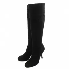 セブントゥエルブサーティ VII XII XXX ロングブーツ シューズ ハイヒール 35 黒 ブラック /AE ■GY99