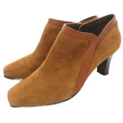 フレスカ FRESCA ヨシノヤ ブーティ シューズ ハイヒール 22.5cm 茶 ブラウン /AE