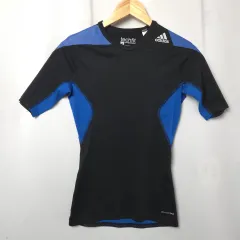 M-L メンズ adidas アディダス スポーツ テックフィット コンプレッション 半袖 Tシャツ