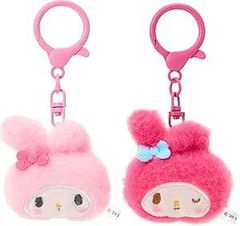 マイメロディ マイメロ ミニマスコットキーホルダー2個セット（お揃い