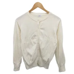アーバンリサーチ ドアーズ URBAN RESEARCH DOORS クルーネックカーディガン ニット M アイボリー DR44-22E106 ■YHS9