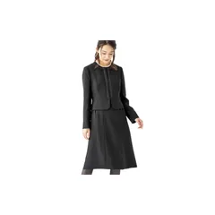 [東京ソワール] 喪服 ブラックフォーマル 洗える 前開き アンサンブル レディース 3603303 (15号) 0