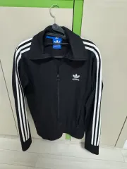 アディダス ファイヤーバード 3本線 トラックジャージ ブラック