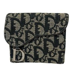 クリスチャン ディオール サドル トロッター 二つ折り財布 Dior - メルカリ