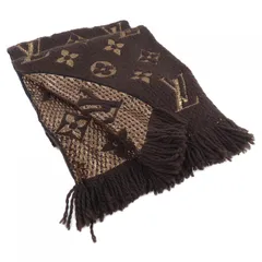 ルイヴィトン LOUIS VUITTON エシャルプ ロゴマニア シャイン M71383 MUFFLER