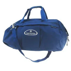 サムソナイト Samsonite ボストンバッグ 旅行鞄 ロゴステッチ ブルー