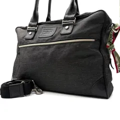 【美品✨】Orobianco 2way nylon leather business shoulderbag オロビアンコ ナイロンレザー素材 ビジネスバッグ ショルダーバッグ イタリア ブラック A4収納可能 ユニセックス