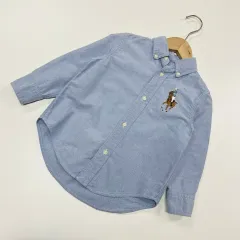 2t 90-95 ラルフローレン Polo Kids ビックポニーシャツ