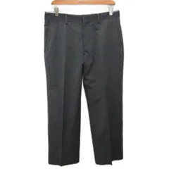 セオリー Theory スラックス パンツ ワイド ストレート 32 グレー 02-7306010