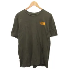 ザノースフェイス THE NORTH FACE Tシャツ カットソー 半袖 プリント L カーキ 691334-0 ■MET2