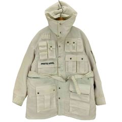 FOGエッセンシャルズ ハーフジップパーカーボアフリースジャケット 