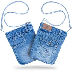 【新品】 UK Trident デニム スマホショルダー バッグ ショルダーバッグ スマホぽーち レディース 縦型 スマホポシェット 軽量 斜め掛け 携帯ぽーち 女性人気 リメイク風 0