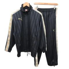 プーマ PUMA ジャージ セットアップ 上下セット トラックジャケット グレー SS ■IBO90