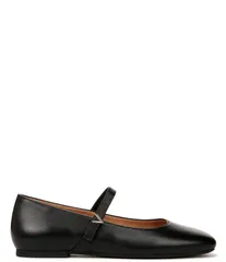 バイオニック レディース シューズ パンプス レザー Vionic Alameda Leather Mary Jane Flats Black ブラック