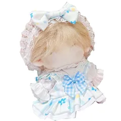 【新品】 ぬい服 ぬいぐるみ用ワンピース＆ヘッドドレスセット 10~15cm用 [並行輸入品] 1
