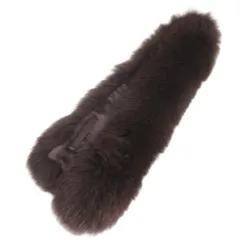 サガファー SAGA FURS ティペット マフラー リアルファー 毛皮 茶 ブラウン 小物