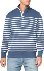 ブルックス・ブラザーズ マリナー ストライプ ハーフジップアップ セーター