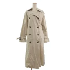 ザラ ZARA トレンチコート ロング丈 長袖 ベージュ XS