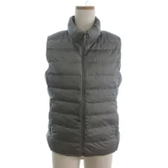 ユニクロ UNIQLO ウルトラライトダウン ベスト フルジップ 211-409111 グレー L