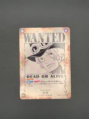 ワンピースカード　サボ　SEC　パラレル　SP　手配書　OP13-120