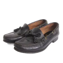 リーガル REGAL ローファー タッセル スリッポン レザー 黒 ブラック 23 靴 ■FF