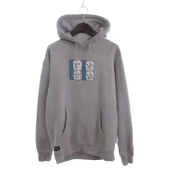 リップンディップ RIPNDIP × INDEPENDENT スウェット パーカー 長袖 プルオーバー プリント 裏起毛 グレー M