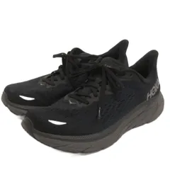 ホカオネオネ HOKA ONE ONE クリフトン8 スニーカー ランニングシューズ F27222D 黒 ブラック 26.5