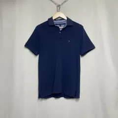 トミーヒルフィガー メンズ レギュラー フィット カラ シャツ S(USA)