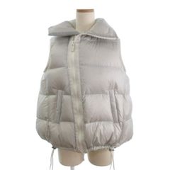 sacai Puffer Vest アシンメトリー ダウンベスト - メルカリ