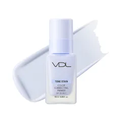 【特価セール】トライアルサイズ 韓国コスメ 13ml 高保湿 くすみ 透明感 トーンアップ コントロールカラー SPF20 化粧下地 ペールブルー 03 プライマー コレクティング PA++ カラー ステイン トーン VDL(ヴィディーエル)